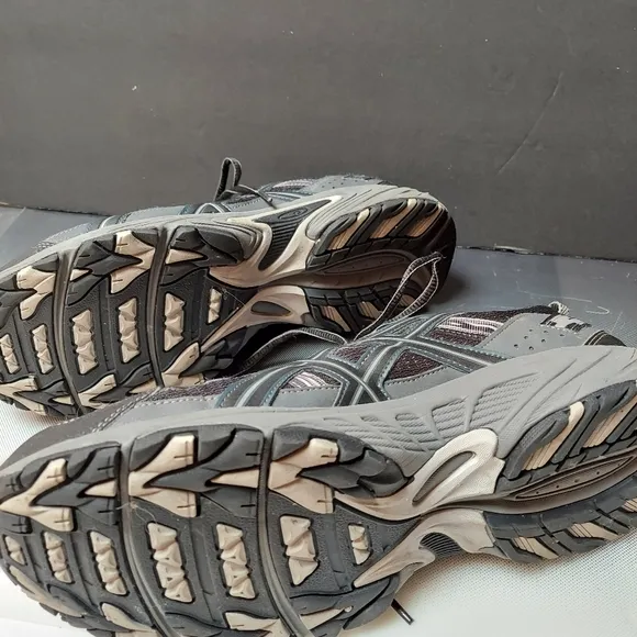Asics men's gel gray running shoes 12.5m