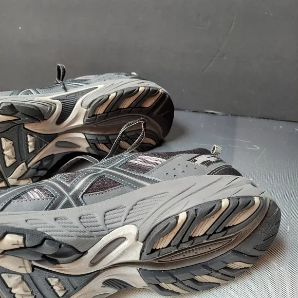 Asics men's gel gray running shoes 12.5m