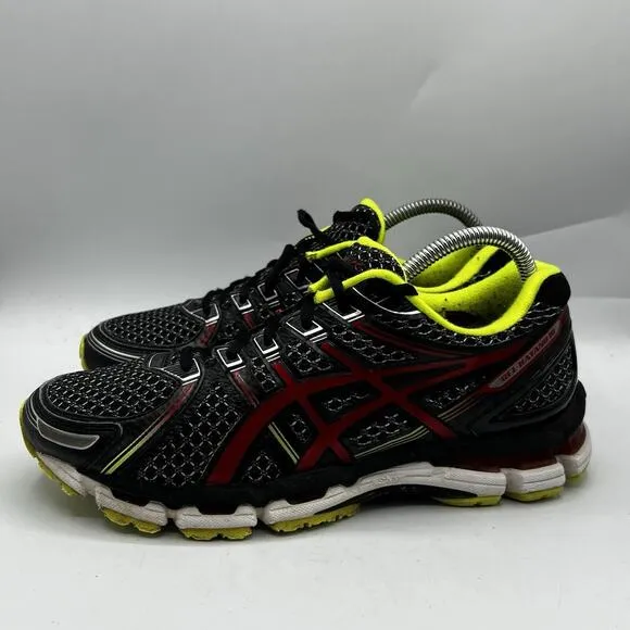 Asics Mens Gel Kayano 19 T300N Black Running Shoes Sneakers Size 7.5