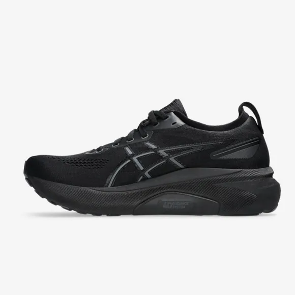 ASICS Mens Gel-Kayano 31 Triple Black Running shoes
