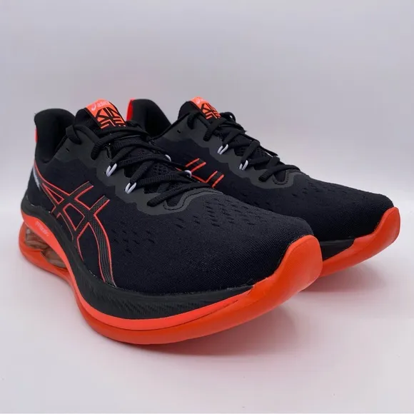 ASICS Men's Gel Kinsei Max 'Black Sunrise Red' Running Shoes   -  Size:  11.5