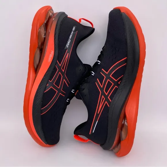 ASICS Men's Gel Kinsei Max 'Black Sunrise Red' Running Shoes   -  Size:  11.5
