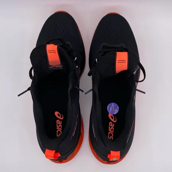 ASICS Men's Gel Kinsei Max 'Black Sunrise Red' Running Shoes   -  Size:  11.5
