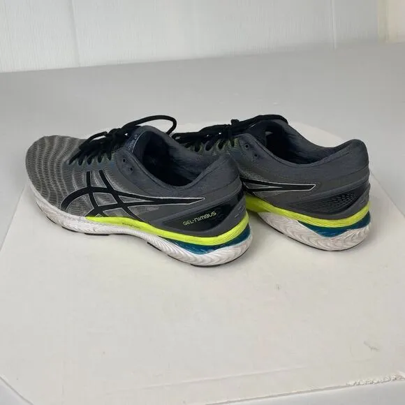 ASICS Men's GEL-Nimbus 1011A680 Grey / Black Running Shoes Size 13 Lightweig