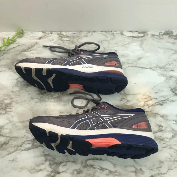 Asics Mens Gel-Nimbus 21 Running Shoes Blue Men's Size 8