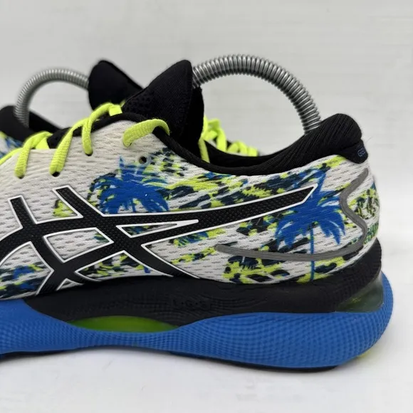 ASICS Men's GEL-Nimbus 24 'Coastal Caricatures' Running Shoes - Men's US SZ 8.5
