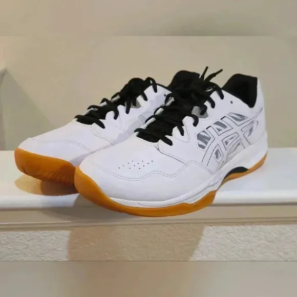 Asics Mens Gel Renma Shoes 11.5 NEW White/black Pickleball