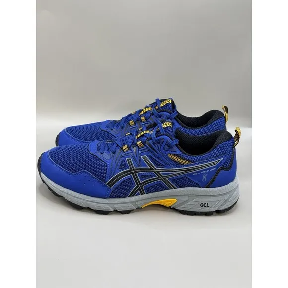 ASICS Men's GEL-VENTURE 8‎ Running Shoes Sz 7.5 Monaco Blue Black