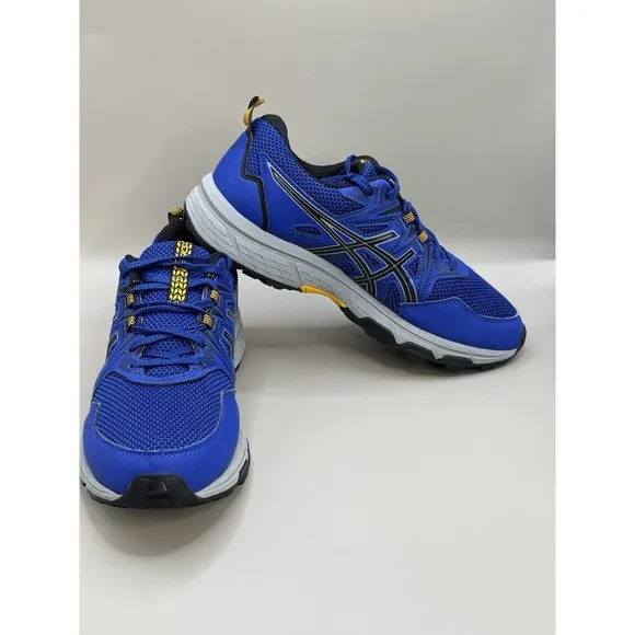 ASICS Men's GEL-VENTURE 8 Running Shoes Sz 7.5 Monaco Blue Black