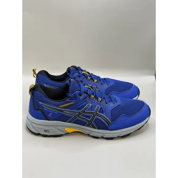 ASICS Men's GEL-VENTURE 8 Running Shoes Sz 7.5 Monaco Blue Black