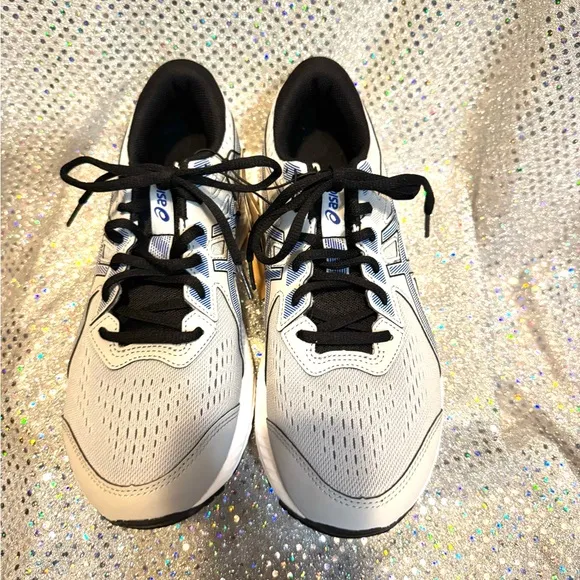 ASICS | Men's Gray &amp; Blue Ortholite Gel Contend 8 Running Shoes | 8 | NWT