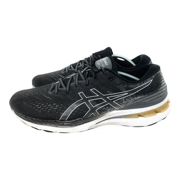 Asics Mens Sneakers Gel Kayano 28 Size 11.5 Gray Running Shoes Pre‎ Owned qp