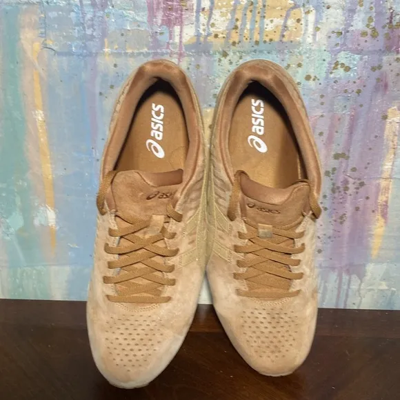 ASICS  Quantum Gel 360 4 LE  Caramel Brown Gum Running Lifestyle shoes Mens  12