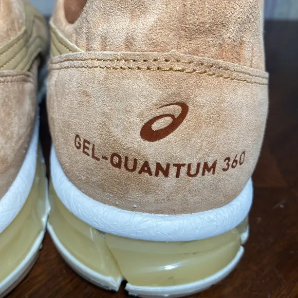 ASICS  Quantum Gel 360 4 LE  Caramel Brown Gum Running Lifestyle shoes Mens  12