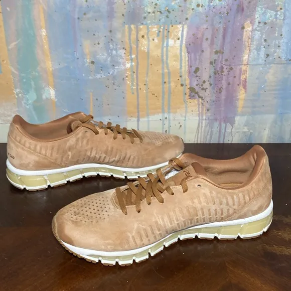 ASICS  Quantum Gel 360 4 LE  Caramel Brown Gum Running Lifestyle shoes Mens  12