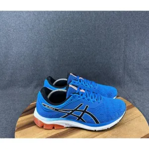 Asics Shoes Mens 11.5 Gel Pulse 11 Running Sneakers Blue Round Toe Logo 1011A550