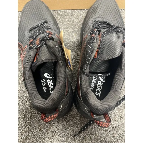 ASICS Shoes Men’s 8 Extra Wide 4E Gel-Venture 9 Graphite Grey Spice 1011B488-021