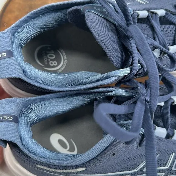 Asics Shoes Mens 9 Gel-Nimbus 26 Thunder Blue/Denim Blue Running Sneakers