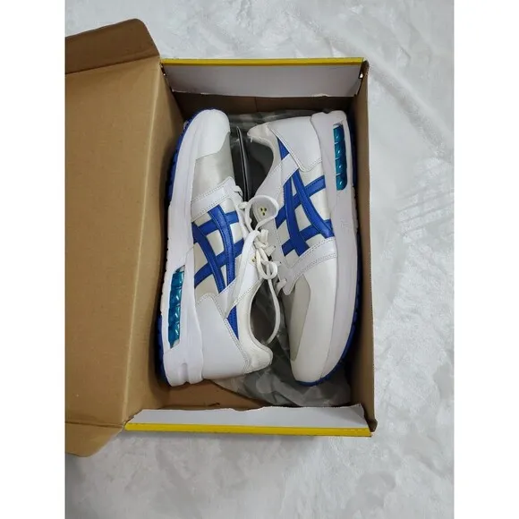 Asics Sneaker Shoes Gel-Saga Sou White Blue 1191A105-102 Men US10.5 / Used