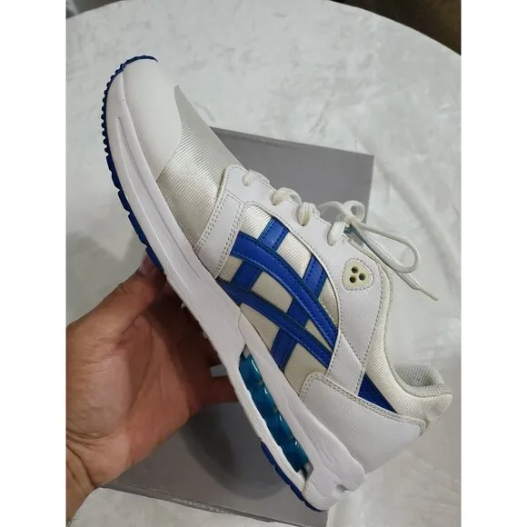 Asics Sneaker Shoes Gel-Saga Sou White Blue 1191A105-102 Men US10.5 / Used