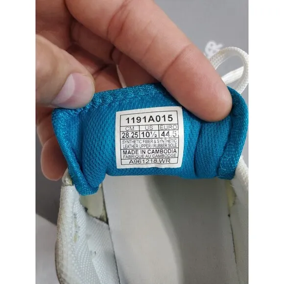 Asics Sneaker Shoes Gel-Saga Sou White Blue 1191A105-102 Men US10.5 / Used