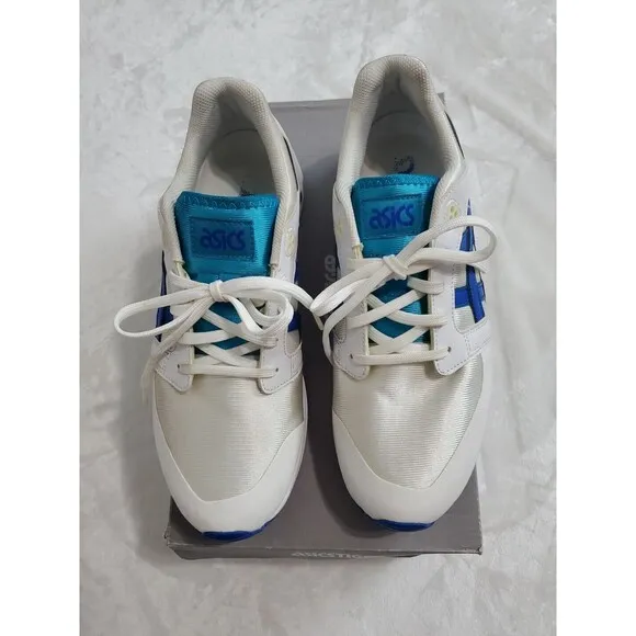 Asics Sneaker Shoes Gel-Saga Sou White Blue 1191A105-102 Men US10.5 / Used
