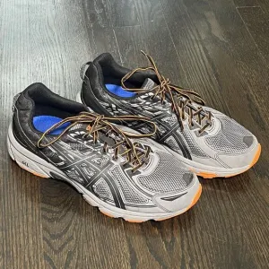 Asics Sneakers Mens 11.5 4E Extra Wide Gray Gel Venture 6 T7G3Q Running Shoes