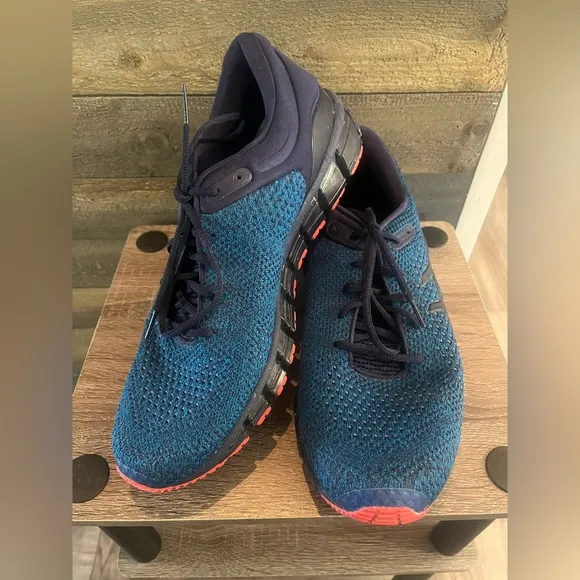 ASICS T840N GEL Quantum 360 Knit 2 RACE Blue Peacot MENS Running Shoes SIZE 12