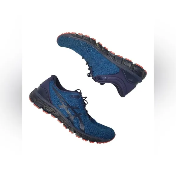ASICS T840N GEL Quantum 360 Knit 2 RACE Blue Peacot MENS Running Shoes SIZE 12