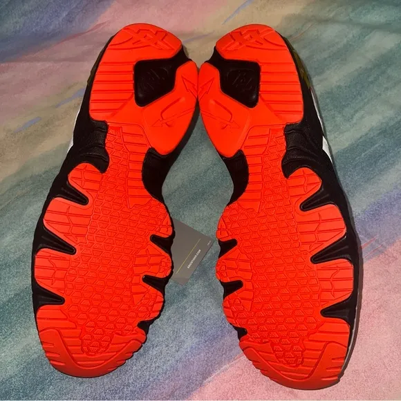 ASICS Tiger Gel Mai 1191A198 001 shoes sneakers new black orange white Mens 11.5