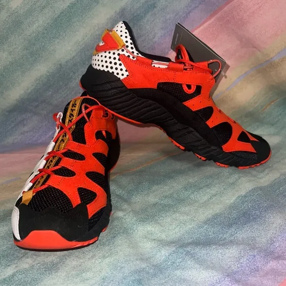 ASICS Tiger Gel Mai 1191A198 001 shoes sneakers new black orange white Mens 11.5