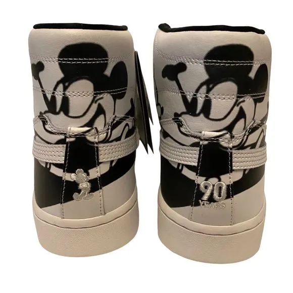 ASICS Tiger x Disney 90th Anniversary Mickey Mouse Sneakers Mens 11.5 FLAWED