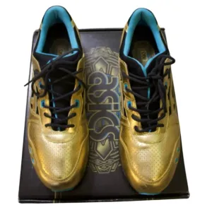 ASICS Wale x Villa x Gel Lyte III Metallic Gold Men's Sneakers w/ Special Box!