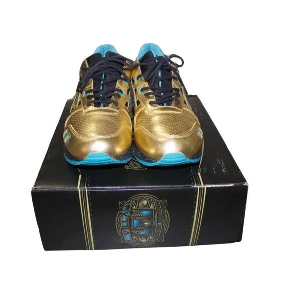ASICS Wale x Villa x Gel Lyte III Metallic Gold Men's Sneakers w/ Special Box!