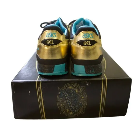 ASICS Wale x Villa x Gel Lyte III Metallic Gold Men's Sneakers w/ Special Box!