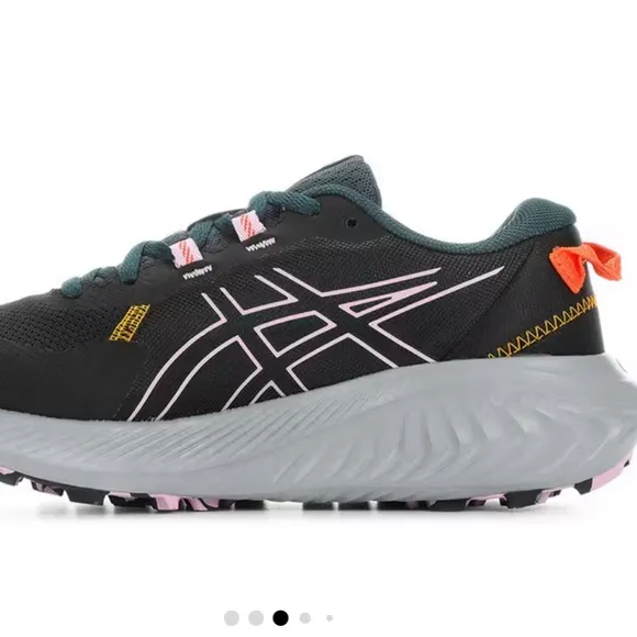 ASICS WOMEN'S ASICS GEL EXCITE TRAIL 2 RUNNING SHOES black/light ube 11 NWT