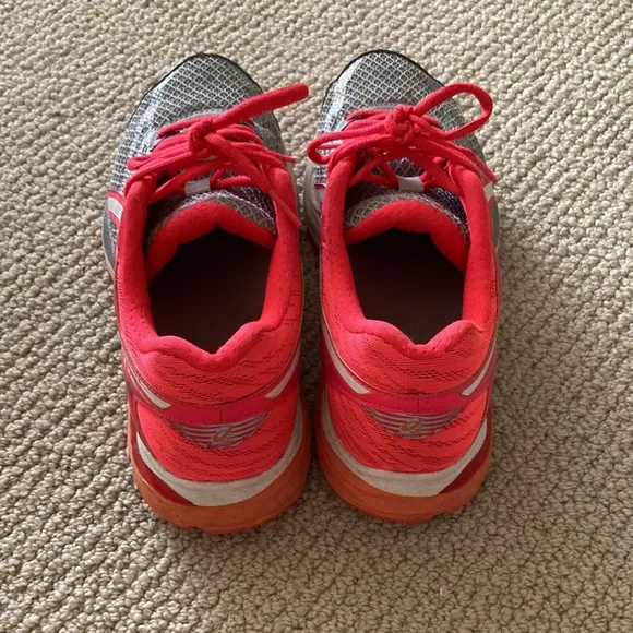 ASICS Women’s Gel-Flux 4 Running Sneakers Shoes Pink Silver Tennis Size 8.5 EUC