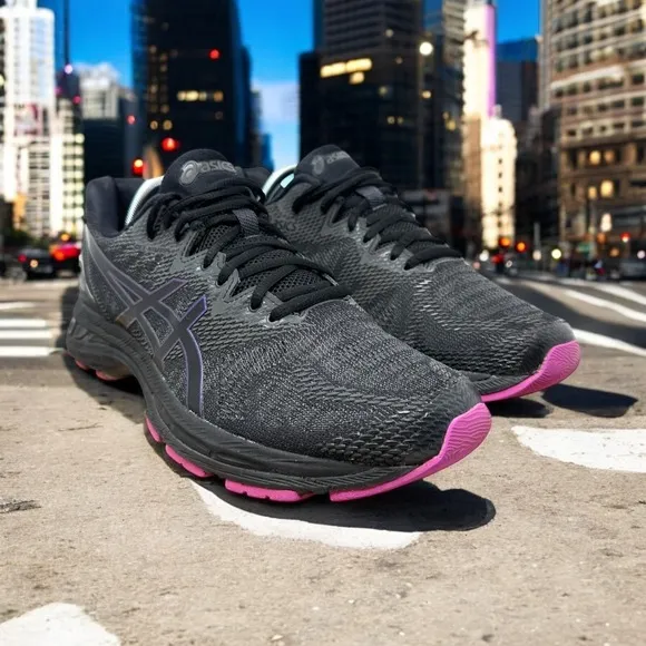 Asics Women's Gel Kayano 26 Purple Black Jog Running Shoes Sneakers Size 11