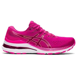 ASICS WOMEN'S GEL-KAYANO 28 RUNNING SHOES, 5, FUCHSIA RED/PINK GLO