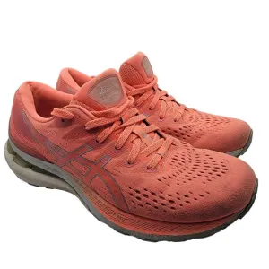 Asics Womens Gel Kayano 28 Womens Size 8 Orange Running Shoes Sneakers 1012B047