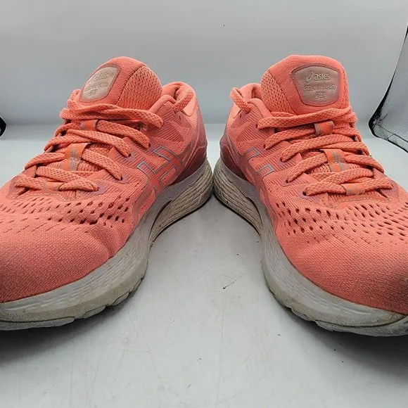 Asics Womens Gel Kayano 28 Womens Size 8 Orange Running Shoes Sneakers 1012B047