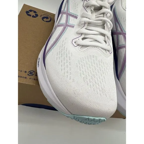 ASICS Women’s GEL-KAYANO 30 Running Shoes White Grape Size 9.5 NEW *READ*