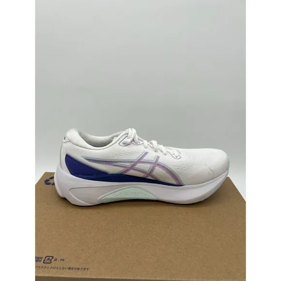 ASICS Women’s GEL-KAYANO 30 Running Shoes White Grape Size 9.5 NEW *READ*