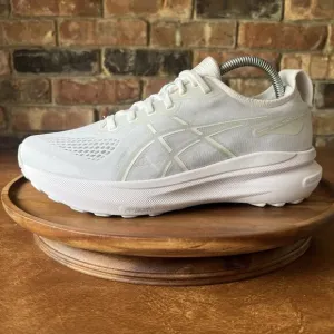 Asics Womens Gel Kayano 31 1012B670 White Running Shoes Sneakers Size 9