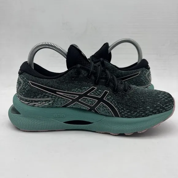 Asics Women's Gel Kayano Trainer Knit Bay Mint Green Shoes Size 7 H7N6N