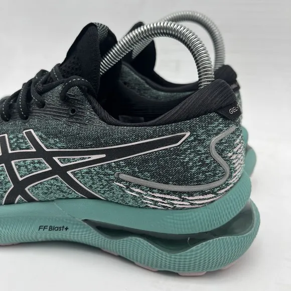 Asics Women's Gel Kayano Trainer Knit Bay Mint Green Shoes Size 7 H7N6N