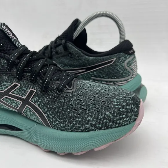 Asics Women's Gel Kayano Trainer Knit Bay Mint Green Shoes Size 7 H7N6N