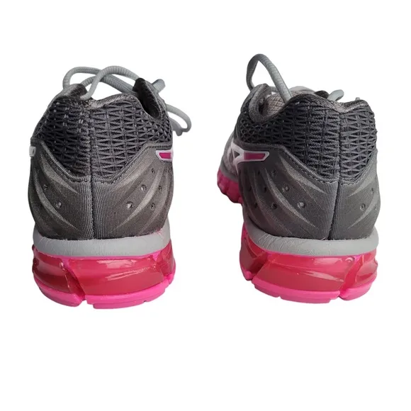Asics Women's Gel-Quantum 180 2 Mid Grey / Pink Glow Carbon Ankle-High Running