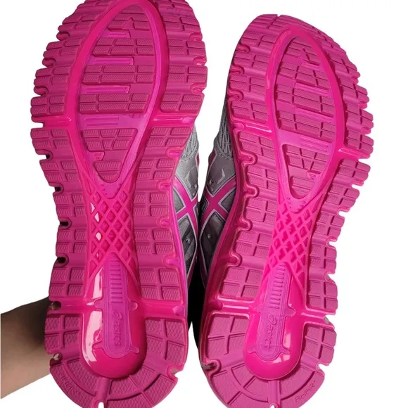 Asics Women's Gel-Quantum 180 2 Mid Grey / Pink Glow Carbon Ankle-High Running