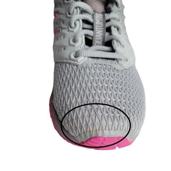 Asics Women's Gel-Quantum 180 2 Mid Grey / Pink Glow Carbon Ankle-High Running